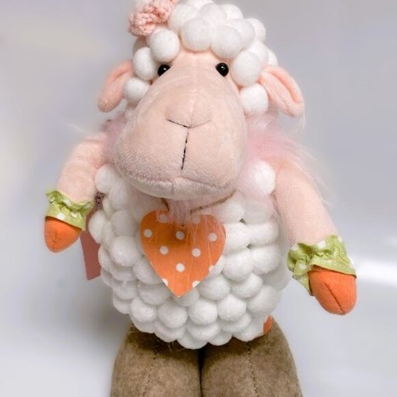 Cotton Ball Sheep Decor - Picture 1 of 5